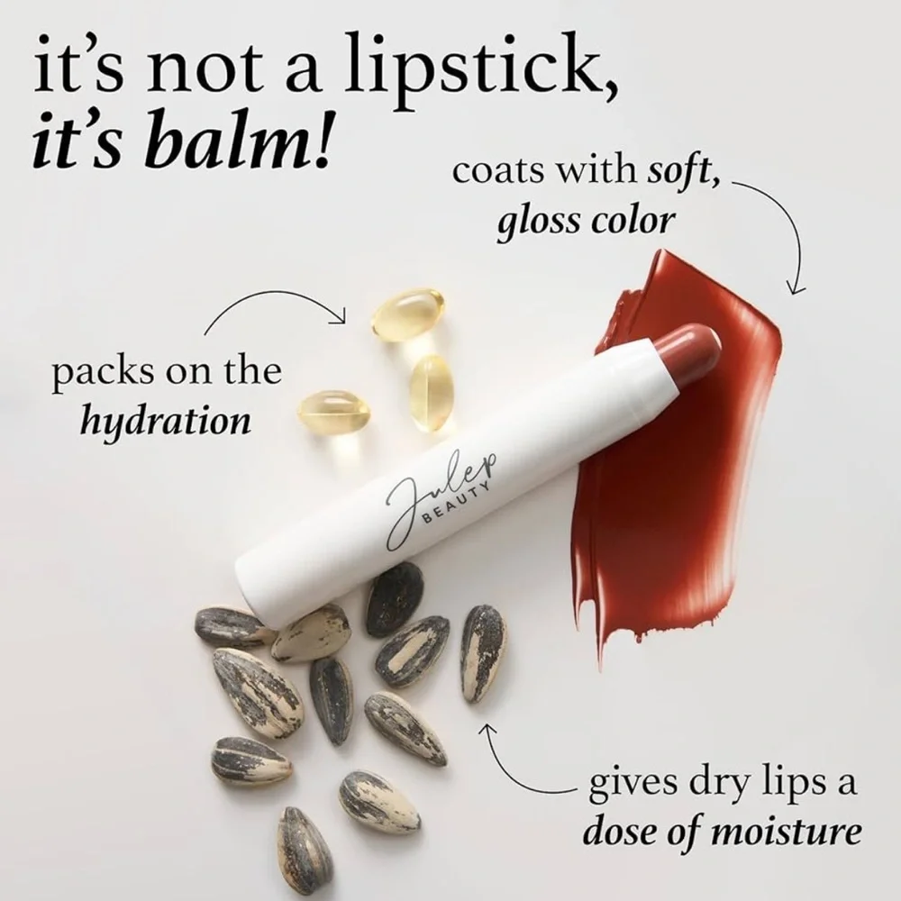 JULEP It’s Balm Canyon Rose Pink Hydrating Moisturizing Lip Crayon Vitamin E